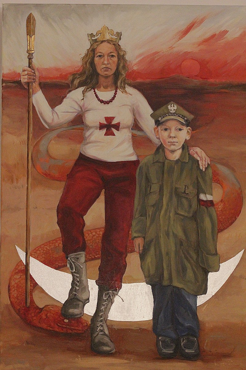 Małgorzata Korankiewicz i Renata Michajłow w murach zamku