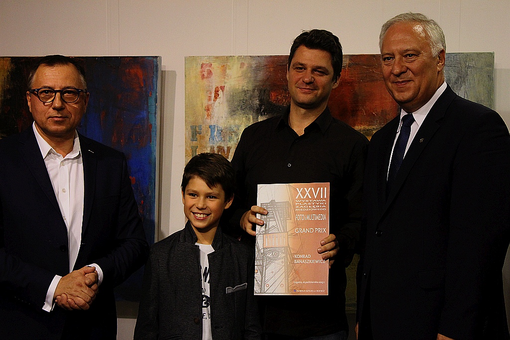 Edward Mirowski i Konrad Banaszkiewicz z Grand Prix
