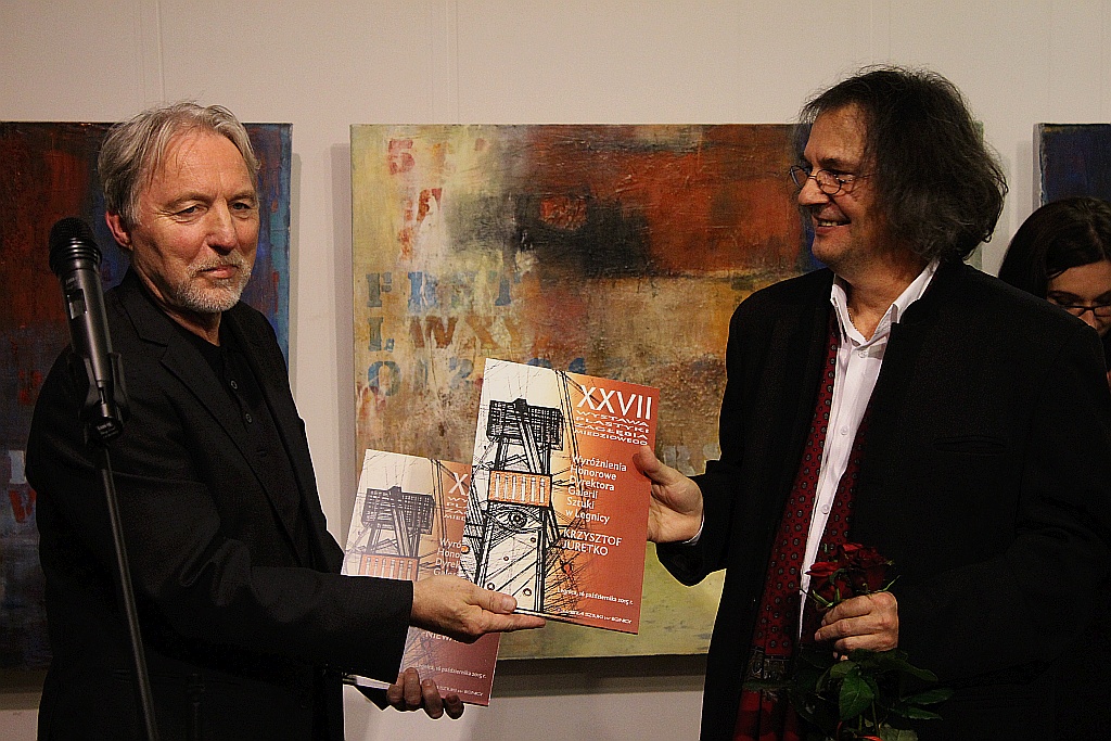 Edward Mirowski i Konrad Banaszkiewicz z Grand Prix