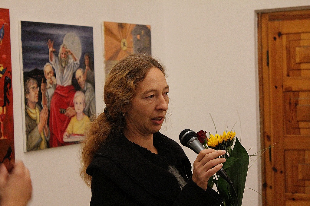 Małgorzata Korankiewicz i Renata Michajłow w murach zamku