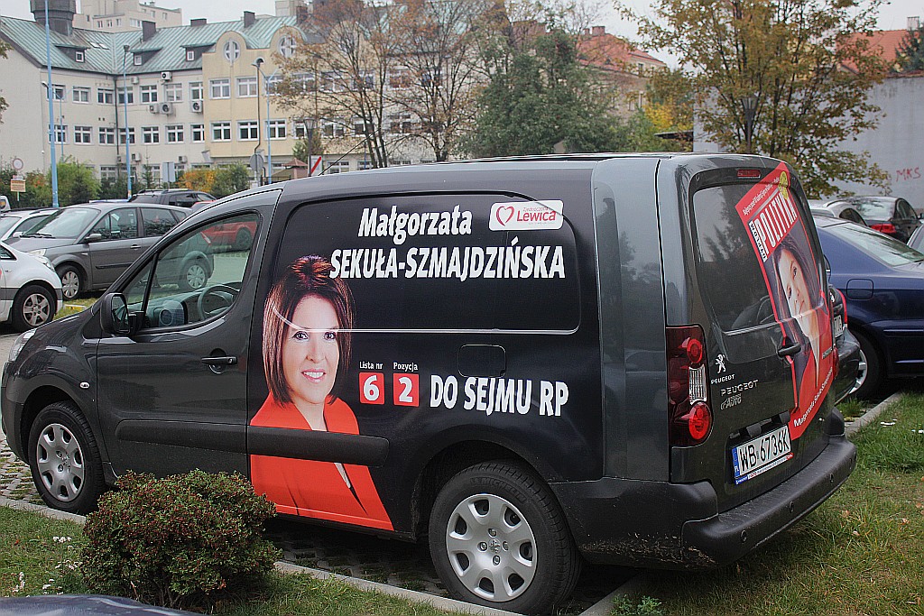 Liderka Zjednoczonej Lewicy Barbara Nowacka z wizytą w Legnicy