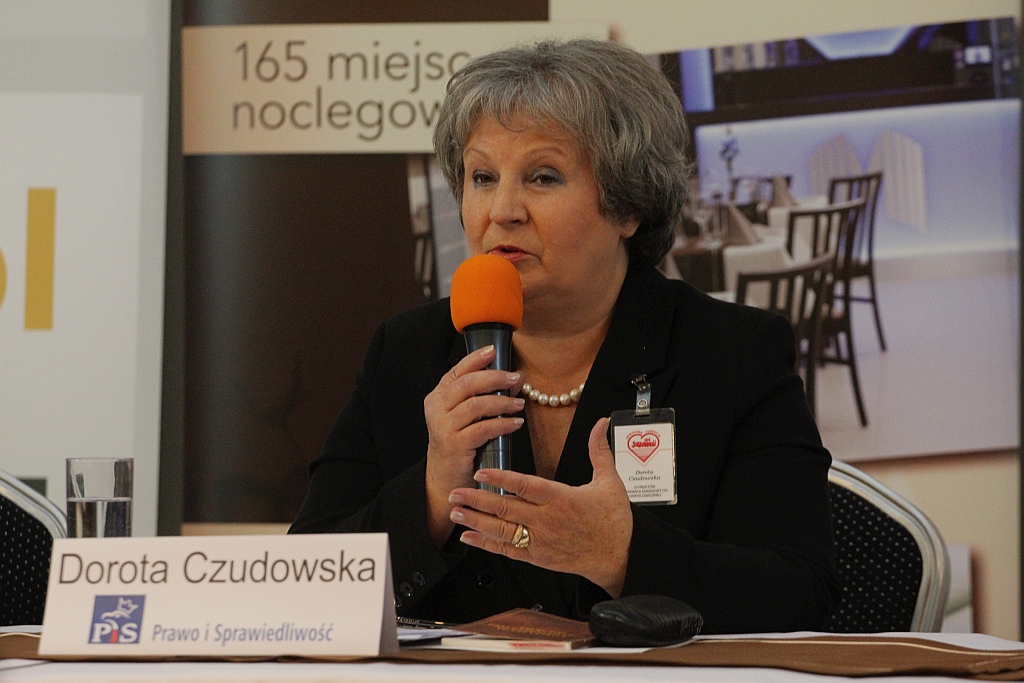 Debata kandydatów do Senatu: Borysa, Czudowskiej i Pasisa