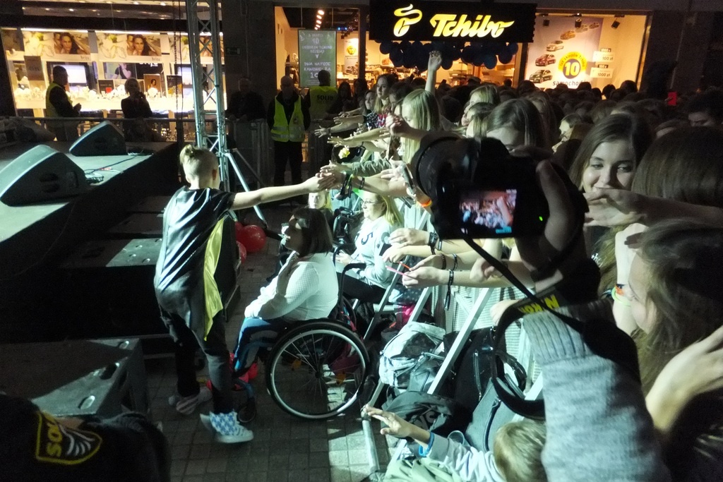 Dawid Kwiatkowski pierwszą gwiazdą urodzin Galerii Piastów