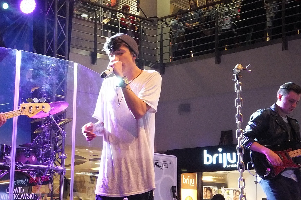 Dawid Kwiatkowski pierwszą gwiazdą urodzin Galerii Piastów