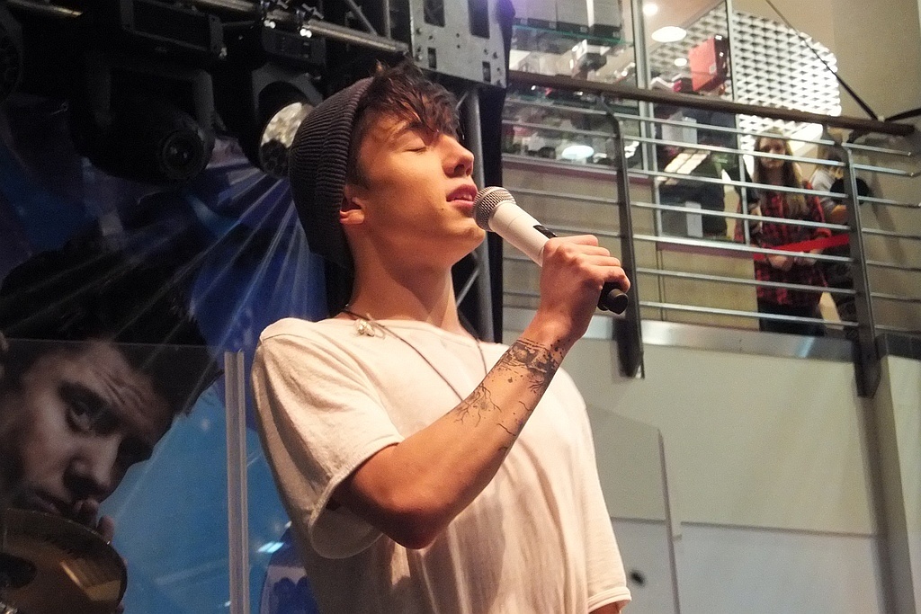 Dawid Kwiatkowski pierwszą gwiazdą urodzin Galerii Piastów