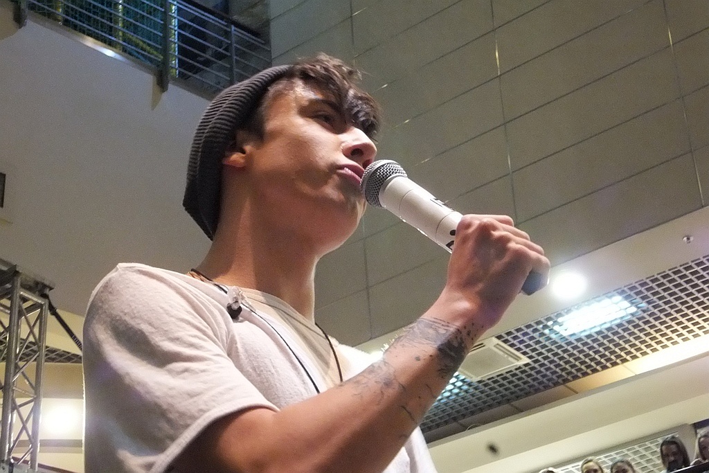 Dawid Kwiatkowski pierwszą gwiazdą urodzin Galerii Piastów
