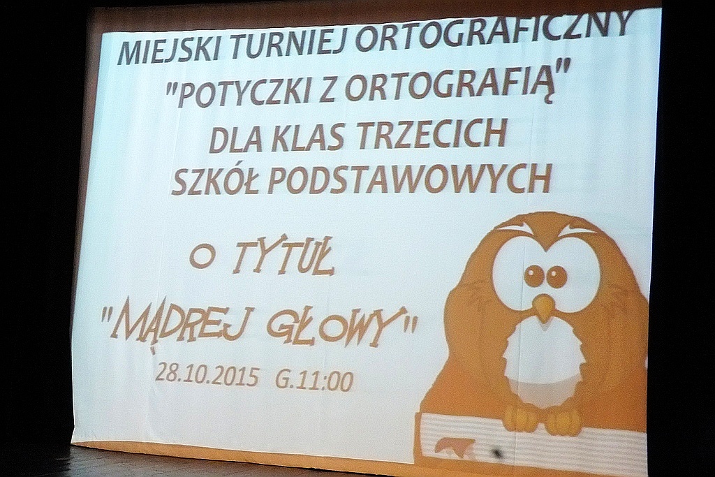 „Potyczki z Ortografią o Tytuł Mądrej Głowy