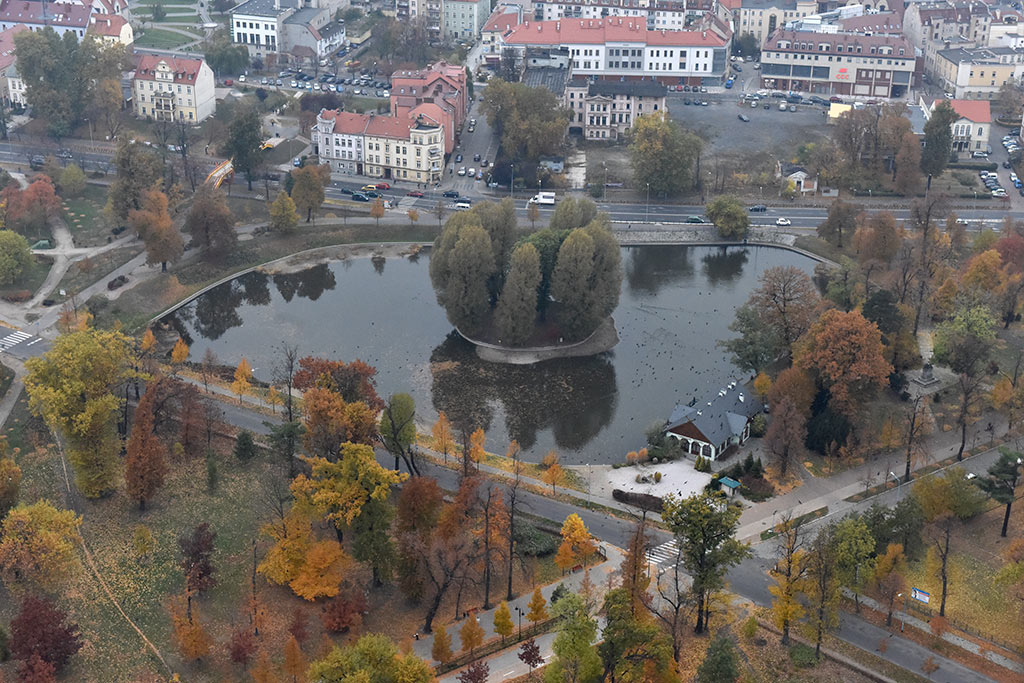 Zobacz niesamowite zdjęcia Legnicy z lotu ptaka. Część 1