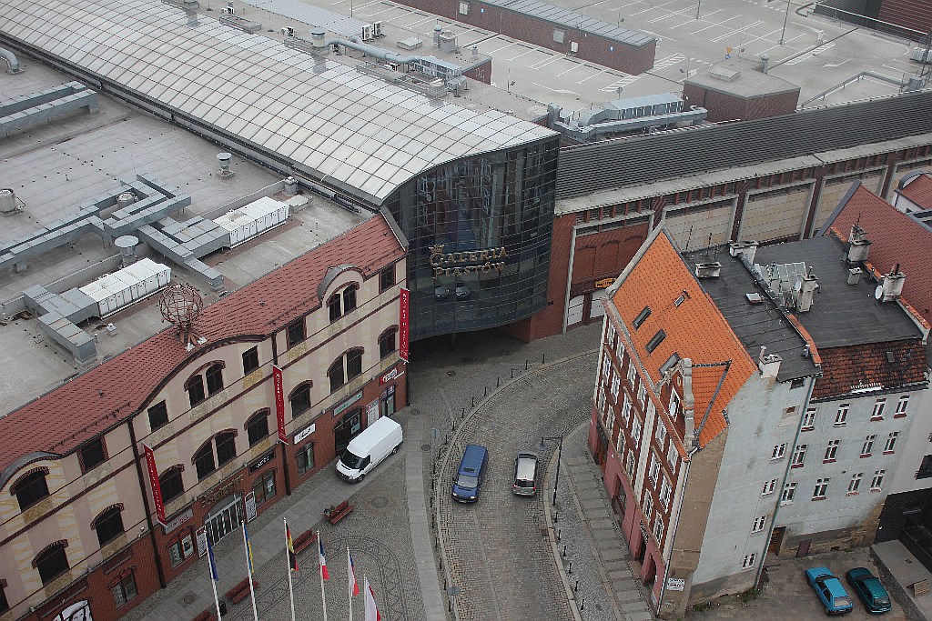 Jak wygląda jesienna Legnica z wieży Kościoła Mariackiego