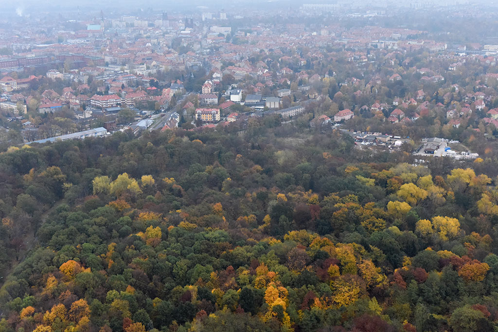 Zobacz niesamowite zdjęcia Legnicy z lotu ptaka. Część 1