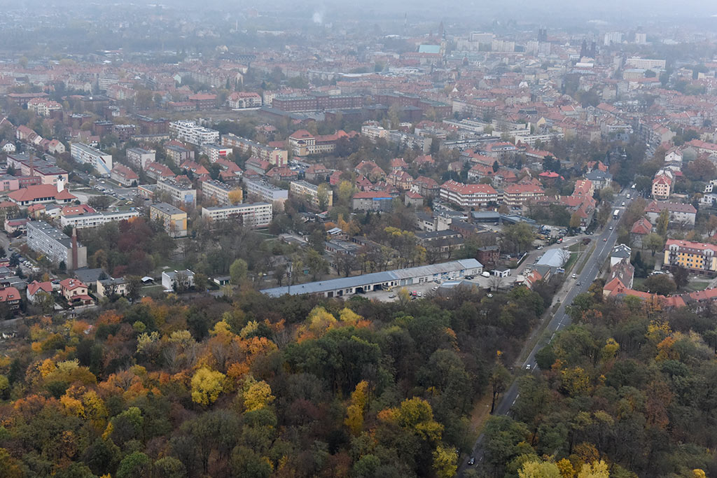 Zobacz niesamowite zdjęcia Legnicy z lotu ptaka. Część 1