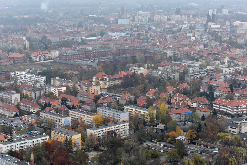 Zobacz niesamowite zdjęcia Legnicy z lotu ptaka. Część 1