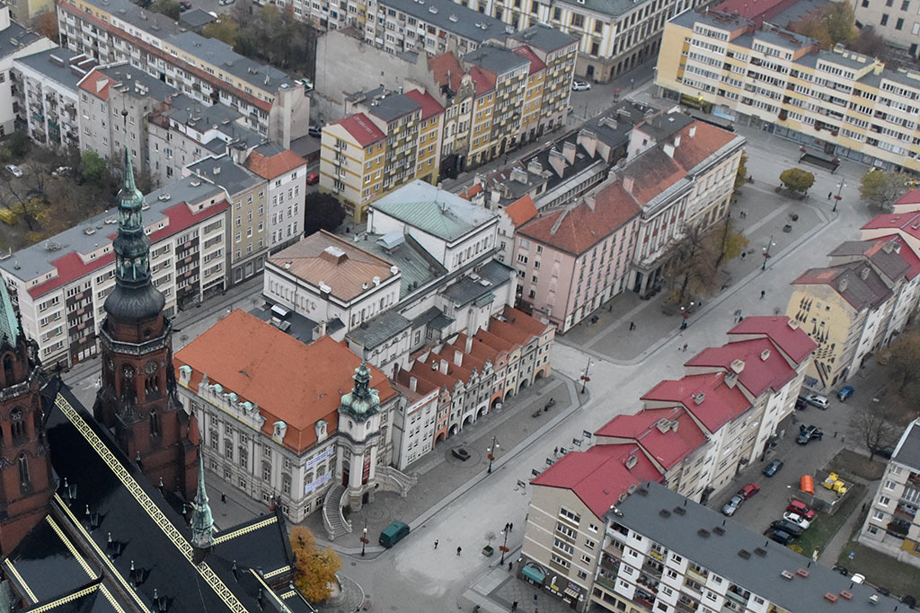 Zobacz niesamowite zdjęcia Legnicy z lotu ptaka. Część 2