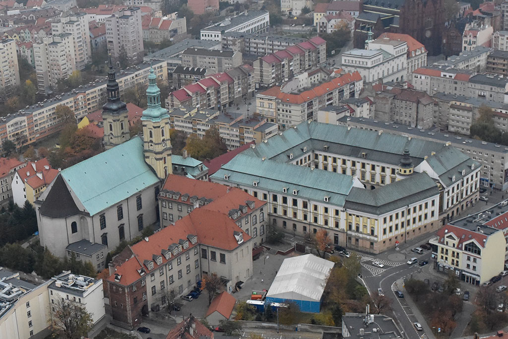Zobacz niesamowite zdjęcia Legnicy z lotu ptaka. Część 2
