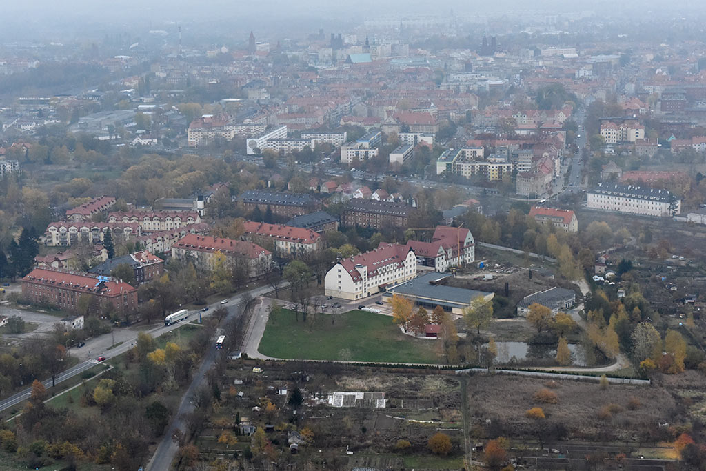 Zobacz niesamowite zdjęcia Legnicy z lotu ptaka. Część 1