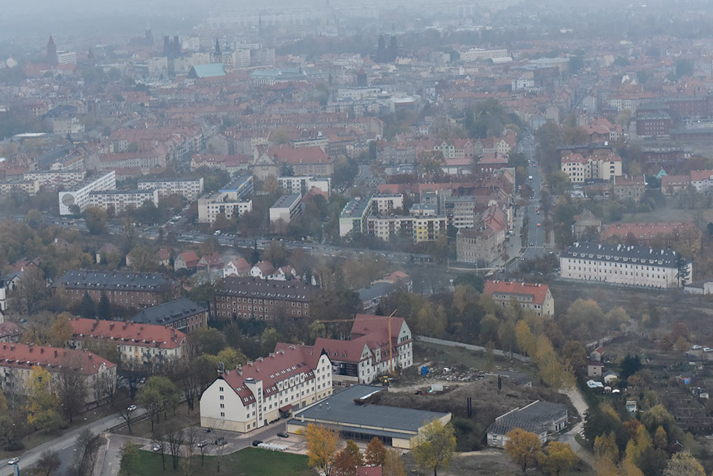 Zobacz niesamowite zdjęcia Legnicy z lotu ptaka. Część 1