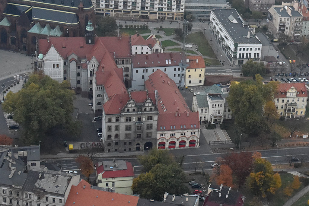 Zobacz niesamowite zdjęcia Legnicy z lotu ptaka. Część 2