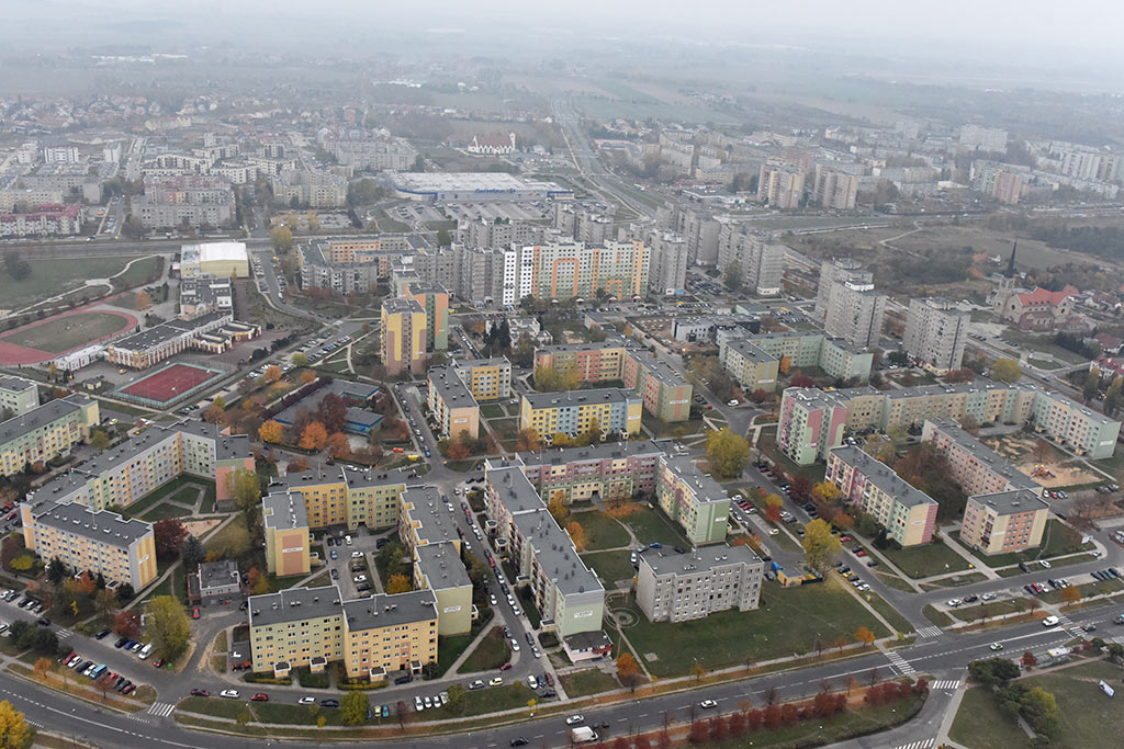 Zobacz niesamowite zdjęcia Legnicy z lotu ptaka. Część 1