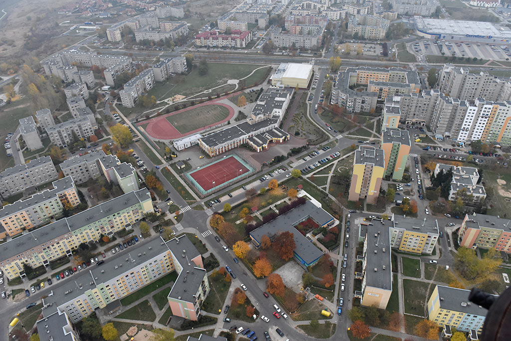 Zobacz niesamowite zdjęcia Legnicy z lotu ptaka. Część 1