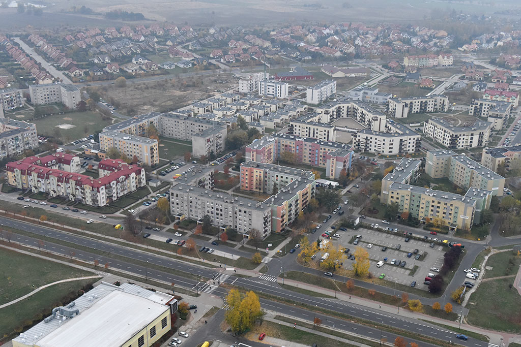 Zobacz niesamowite zdjęcia Legnicy z lotu ptaka. Część 1