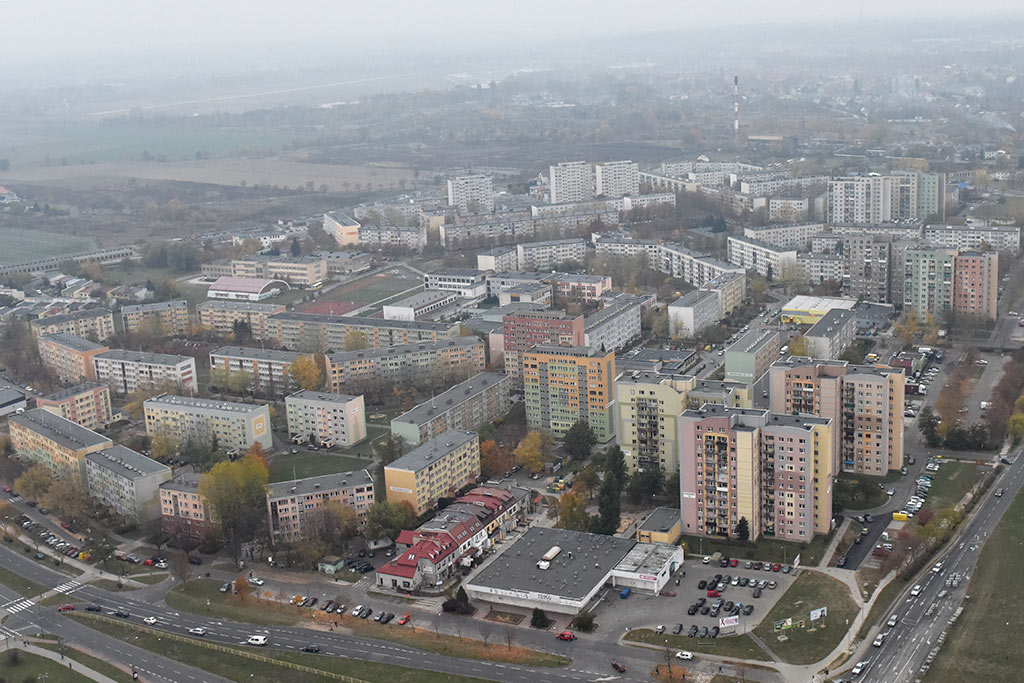 Zobacz niesamowite zdjęcia Legnicy z lotu ptaka. Część 1