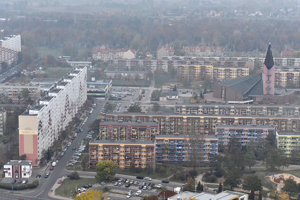 Zobacz niesamowite zdjęcia Legnicy z lotu ptaka. Część 1