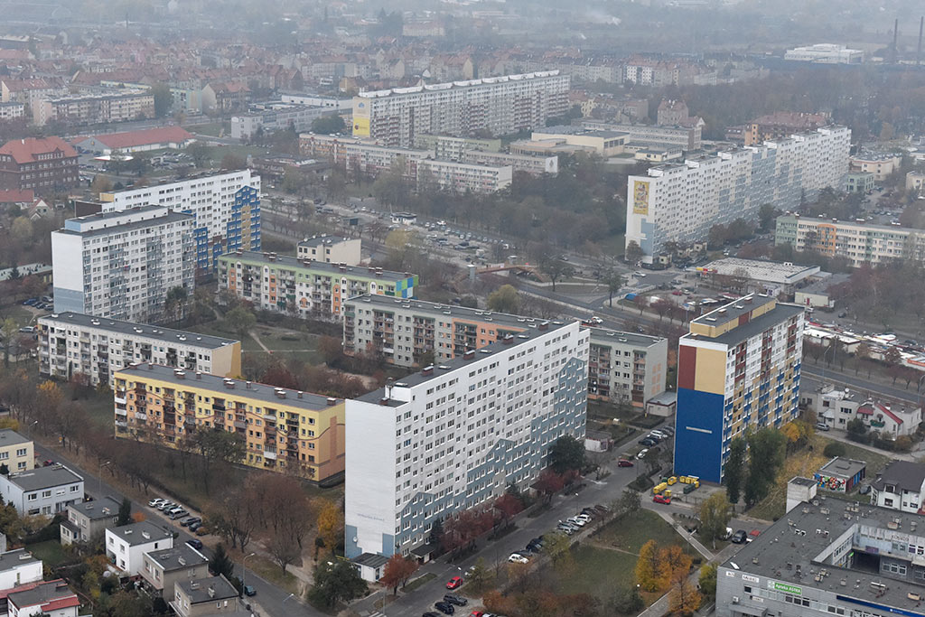 Zobacz niesamowite zdjęcia Legnicy z lotu ptaka. Część 1