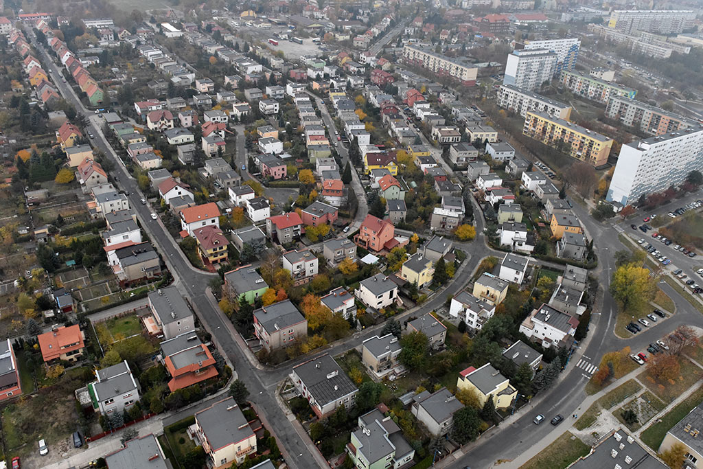 Zobacz niesamowite zdjęcia Legnicy z lotu ptaka. Część 1