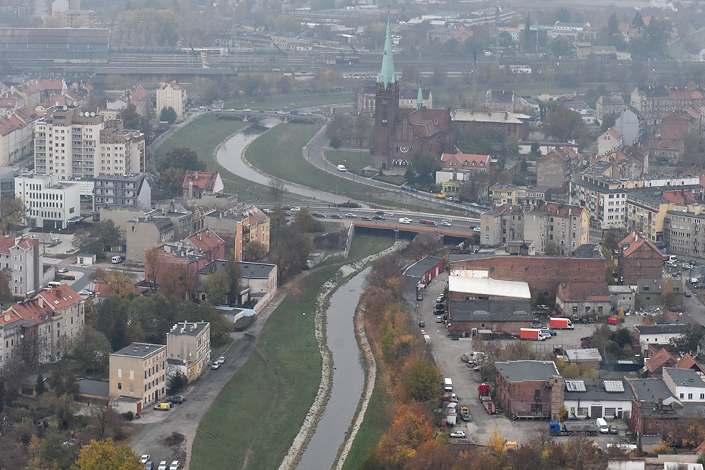 Zobacz niesamowite zdjęcia Legnicy z lotu ptaka. Część 1