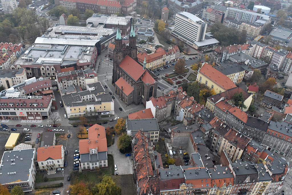 Zobacz niesamowite zdjęcia Legnicy z lotu ptaka. Część 1