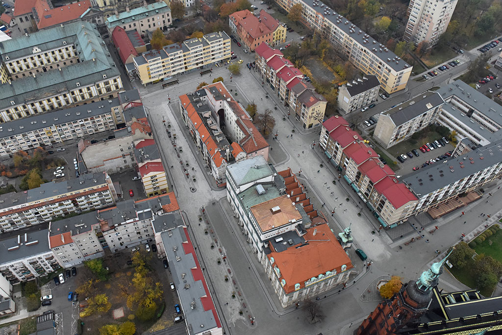 Zobacz niesamowite zdjęcia Legnicy z lotu ptaka. Część 1