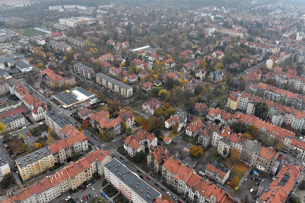 Zobacz niesamowite zdjęcia Legnicy z lotu ptaka. Część 1