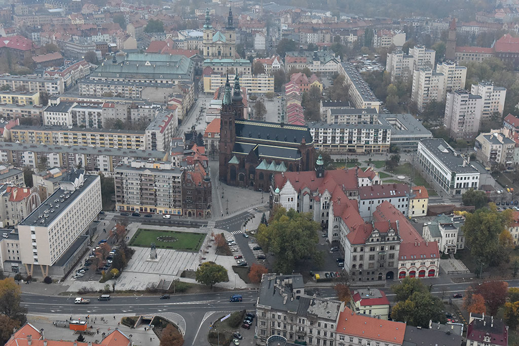 Zobacz niesamowite zdjęcia Legnicy z lotu ptaka. Część 1
