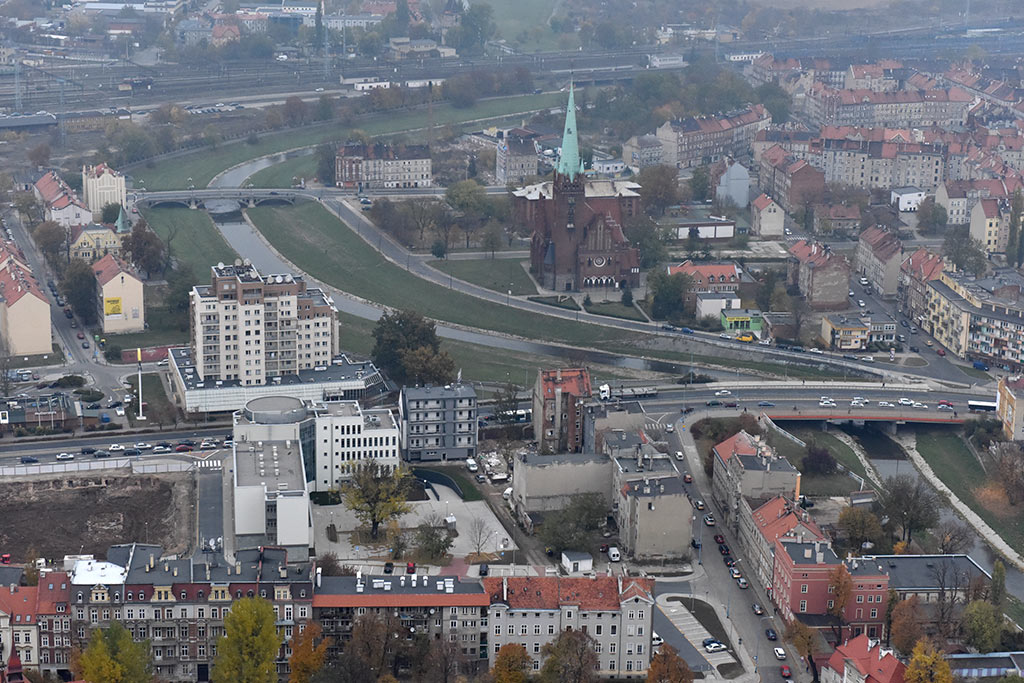 Zobacz niesamowite zdjęcia Legnicy z lotu ptaka. Część 1