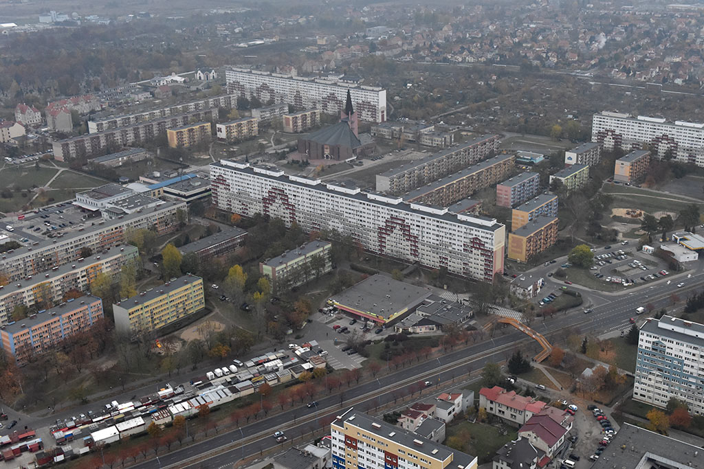 Zobacz niesamowite zdjęcia Legnicy z lotu ptaka. Część 1