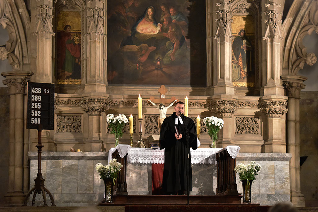 Uroczyste nabożeństwo w ewangelickim kościele Marii Panny