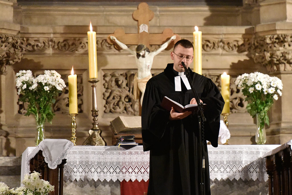 Uroczyste nabożeństwo w ewangelickim kościele Marii Panny