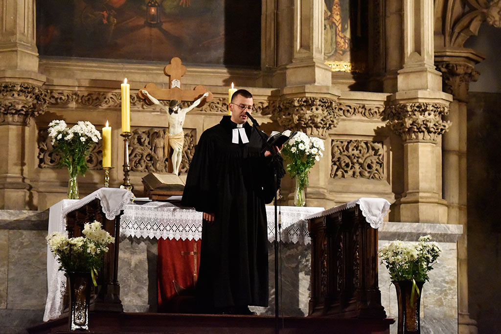 Uroczyste nabożeństwo w ewangelickim kościele Marii Panny