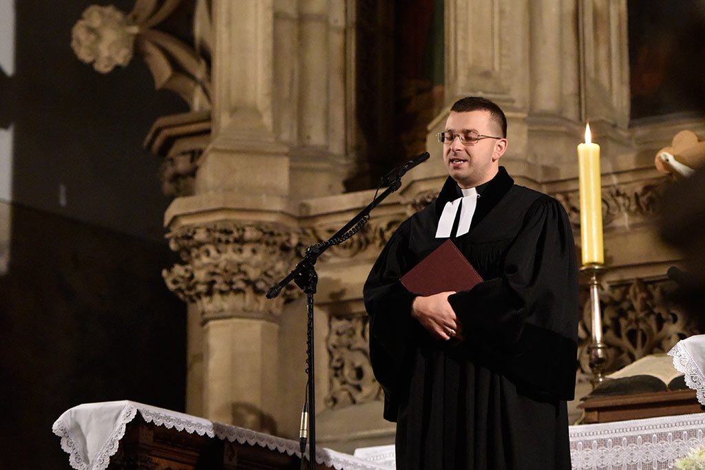 Uroczyste nabożeństwo w ewangelickim kościele Marii Panny