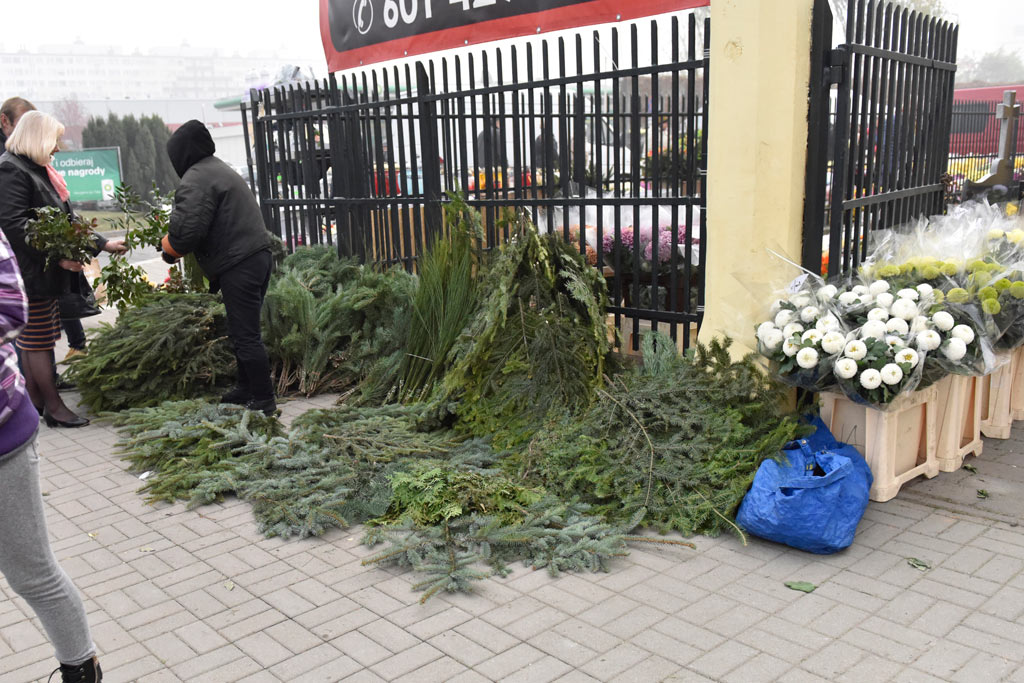 Legnickie cmentarze komunalne w przeddzień Wszystkich Świętych