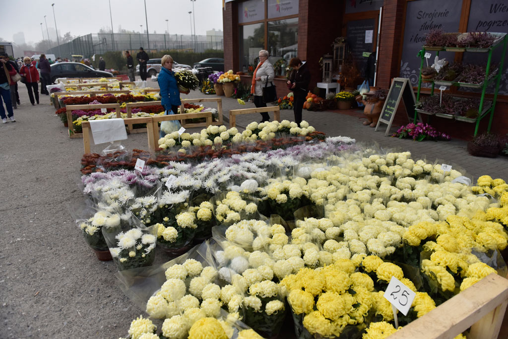 Legnickie cmentarze komunalne w przeddzień Wszystkich Świętych