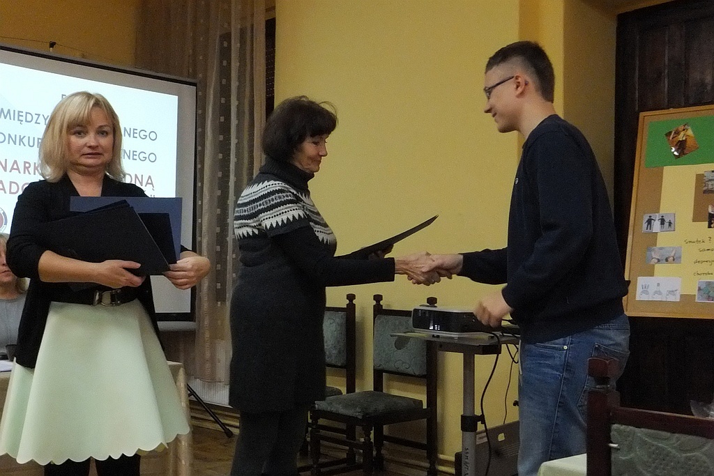 III Rejonowa Olimpiada  Wiedzy o Uzależnieniach i Chorobie AIDS