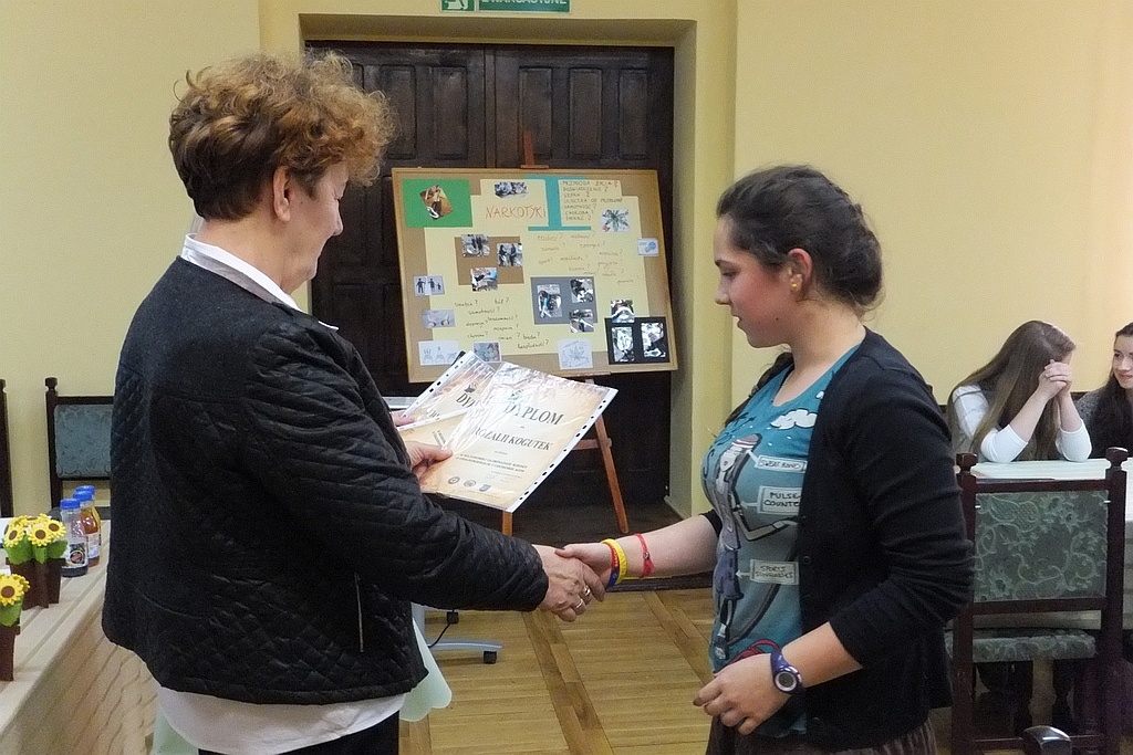 III Rejonowa Olimpiada  Wiedzy o Uzależnieniach i Chorobie AIDS