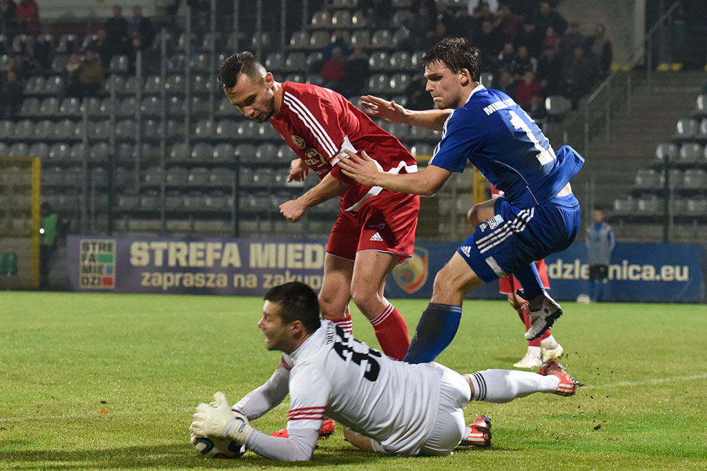 Marquitos i Sabala dali Miedzi zwycięstwo nad Bytovią