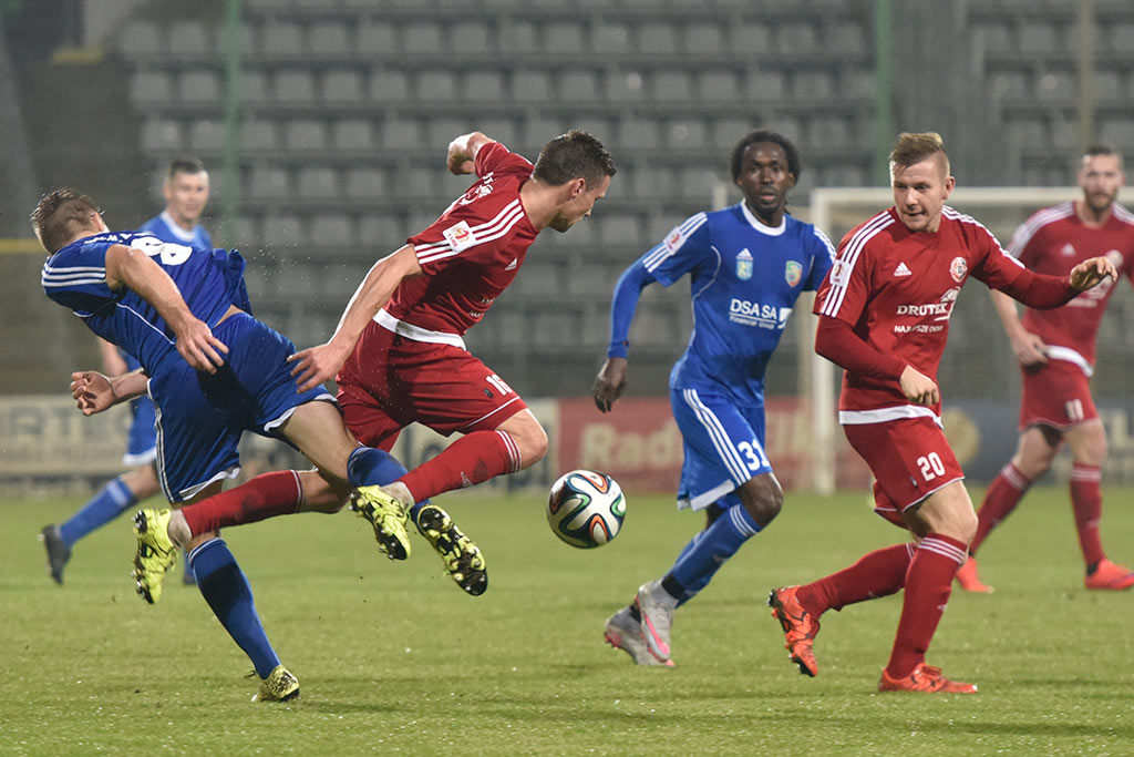 Marquitos i Sabala dali Miedzi zwycięstwo nad Bytovią