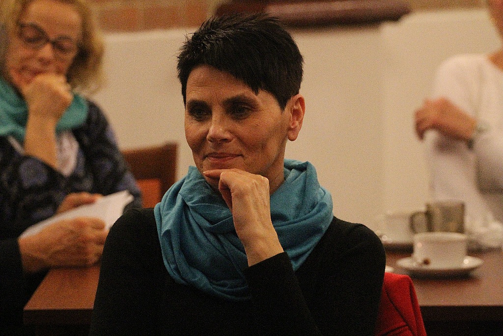 Czubówna czytała legniczanom książki białoruskiej noblistki
