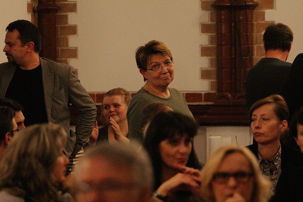 Czubówna czytała legniczanom książki białoruskiej noblistki