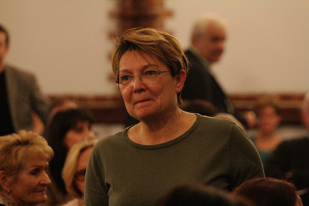 Czubówna czytała legniczanom książki białoruskiej noblistki