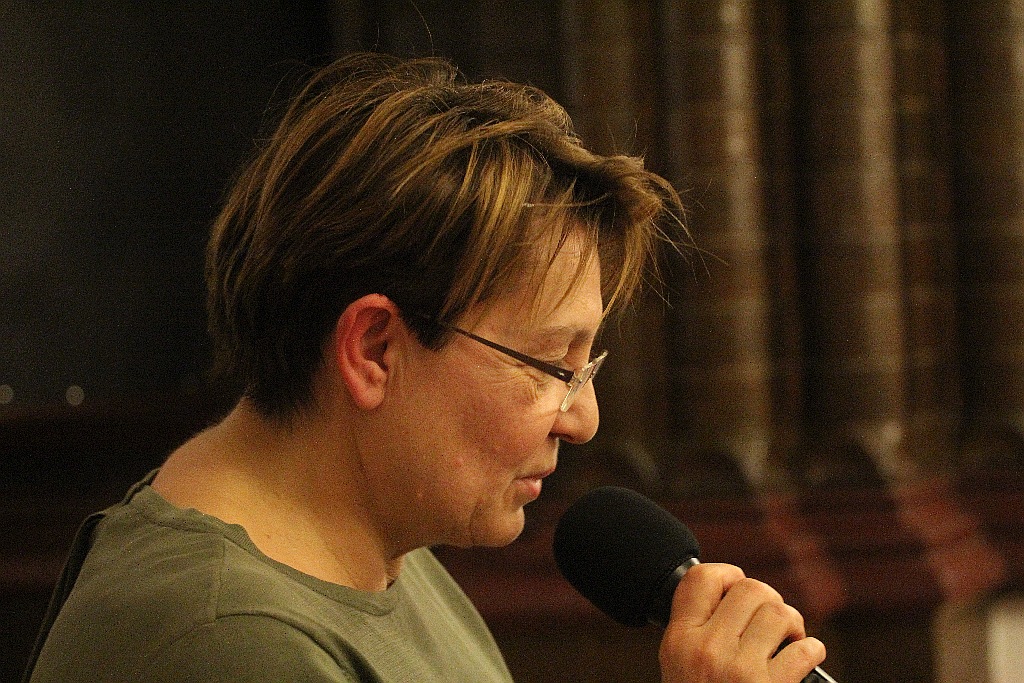 Czubówna czytała legniczanom książki białoruskiej noblistki