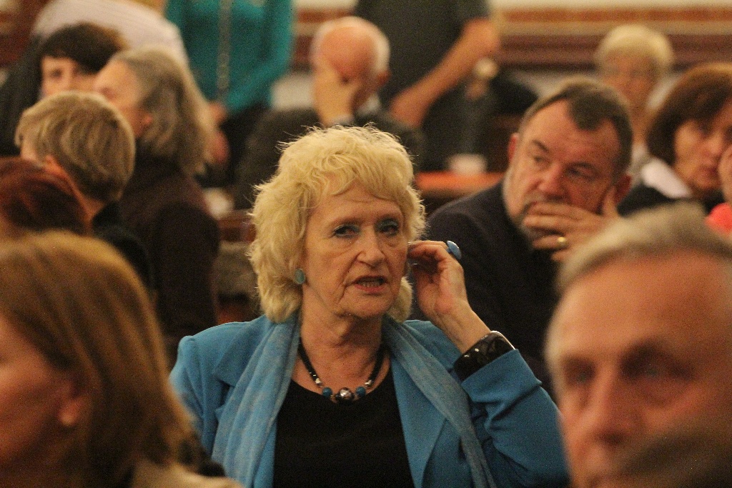 Czubówna czytała legniczanom książki białoruskiej noblistki